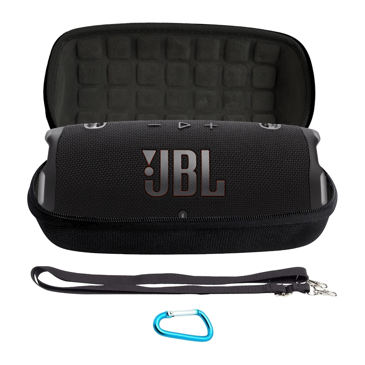Estuche Jbl Charge 6 Rígido Protector Impermeable Con Correa