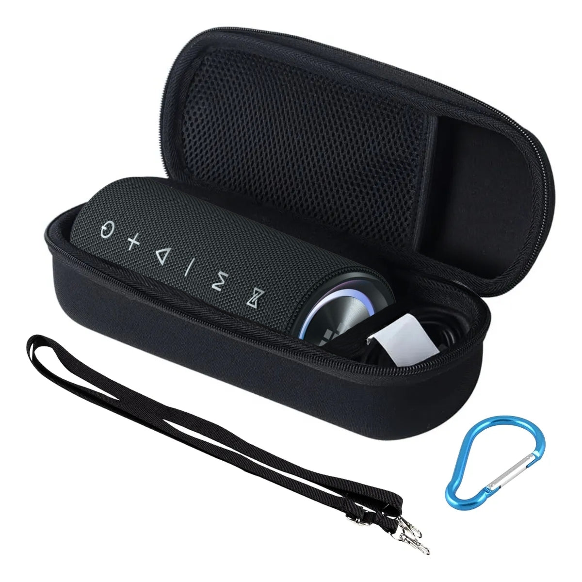 Estuche Rígido Tronsmart C2 Forro Impermeable Abollonado