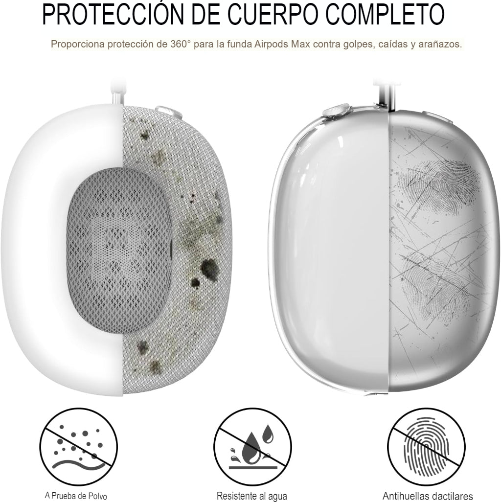 Apple Airpod Max Funda De Silicona De Proteccion Y Accesorios