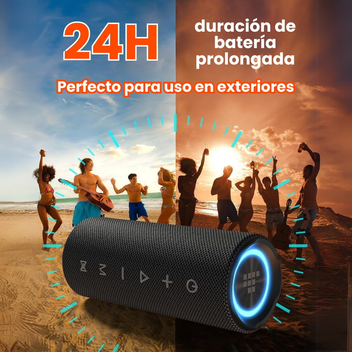 Tronsmart Mirtune C2 Parlante Bluetooth 24w Ipx7 5.3 Negro