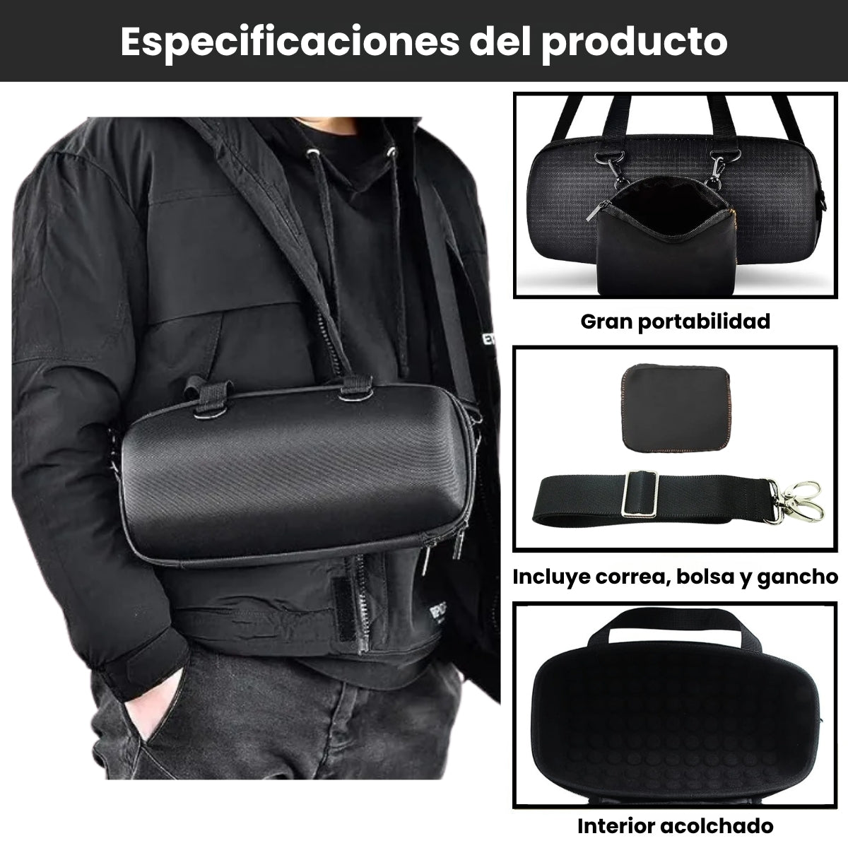 JBL Xtreme 4 Estuche Forro Rigido Impermeable A La Medida