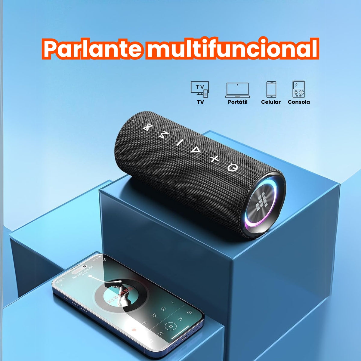 Tronsmart Mirtune C2 Parlante Bluetooth 24w Ipx7 5.3 Negro