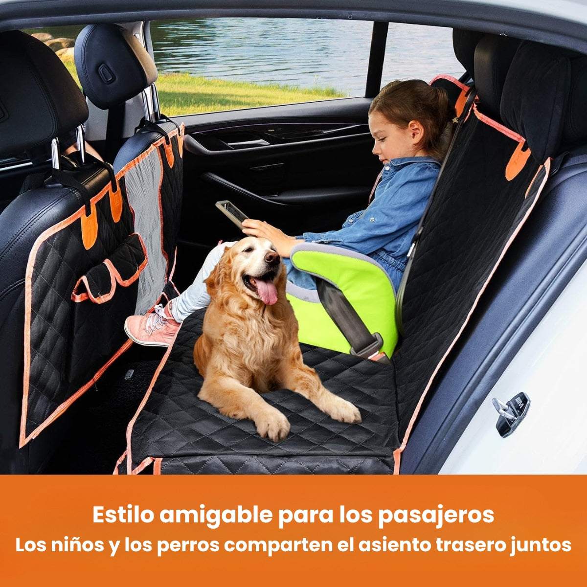Funda Sillas Carro Protector Asiento Auto Mascota Perros