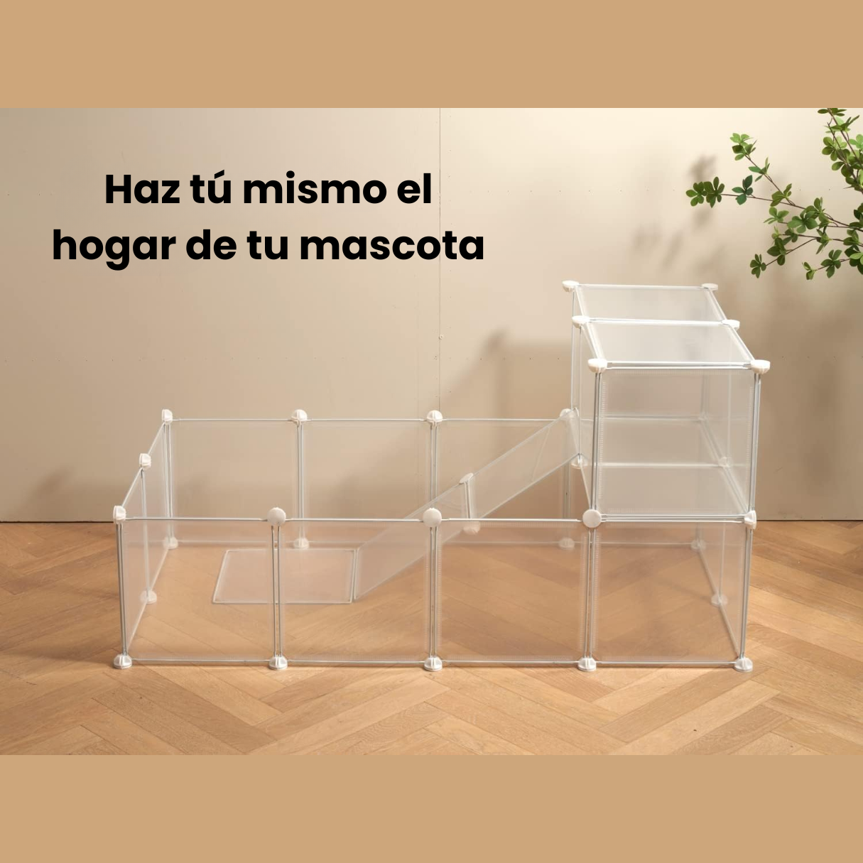 Corral De Protección Y Juego Para Bebes Y Mascotas Cachorros