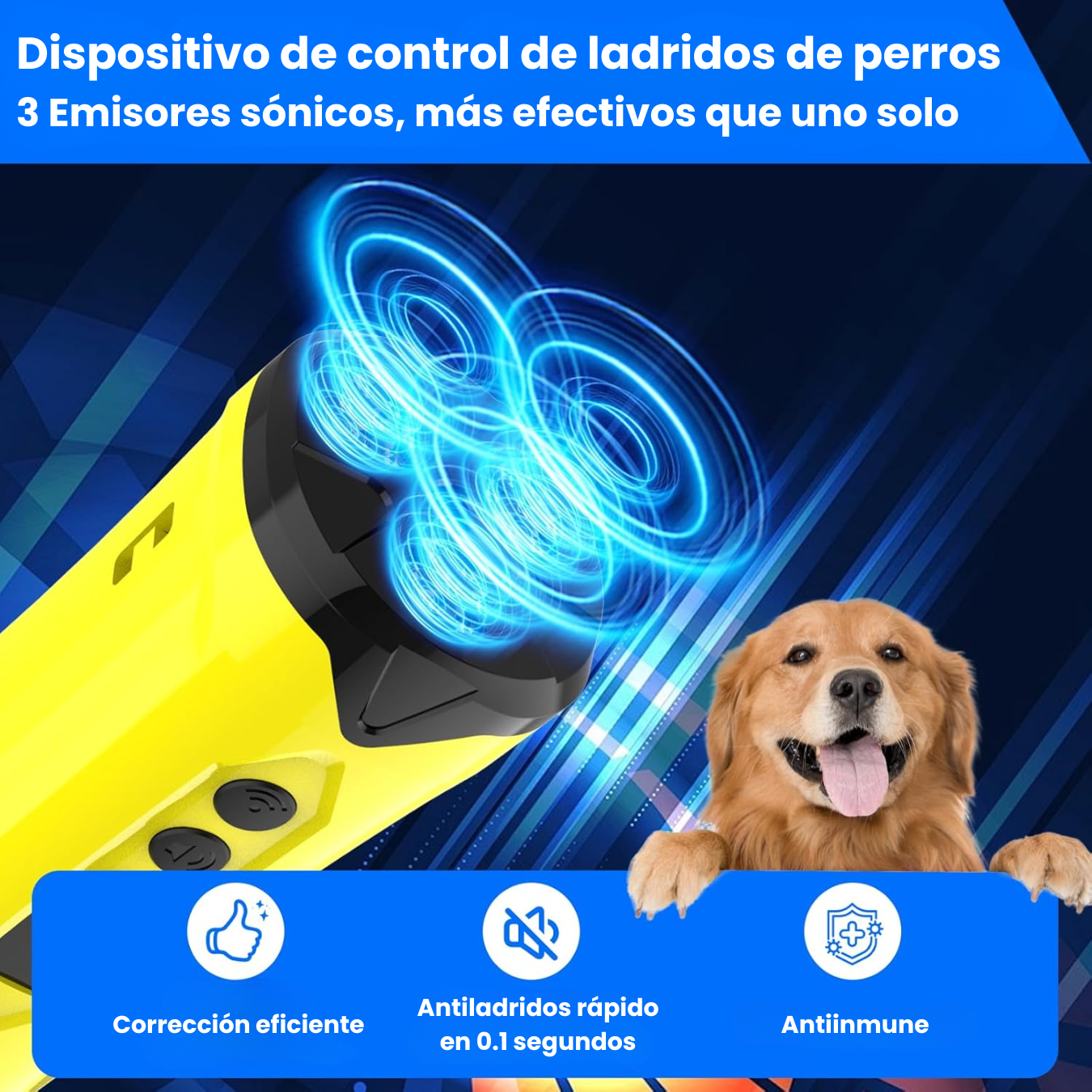 Dispositivo Anti ladrido Aparato Ultra Sonico