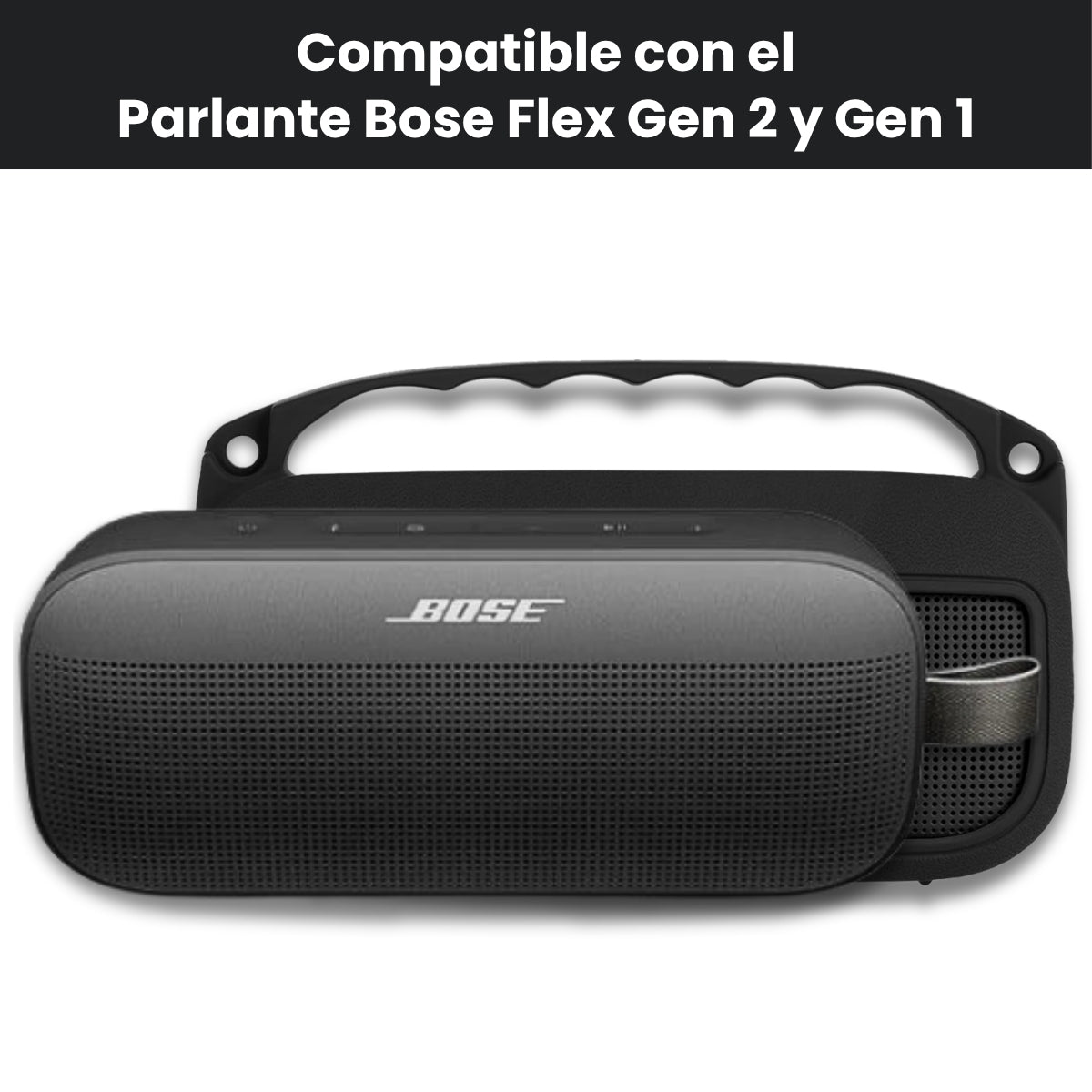 Silicona Bose Soundlink Flex 2 Gen Y Correa Para Transportar