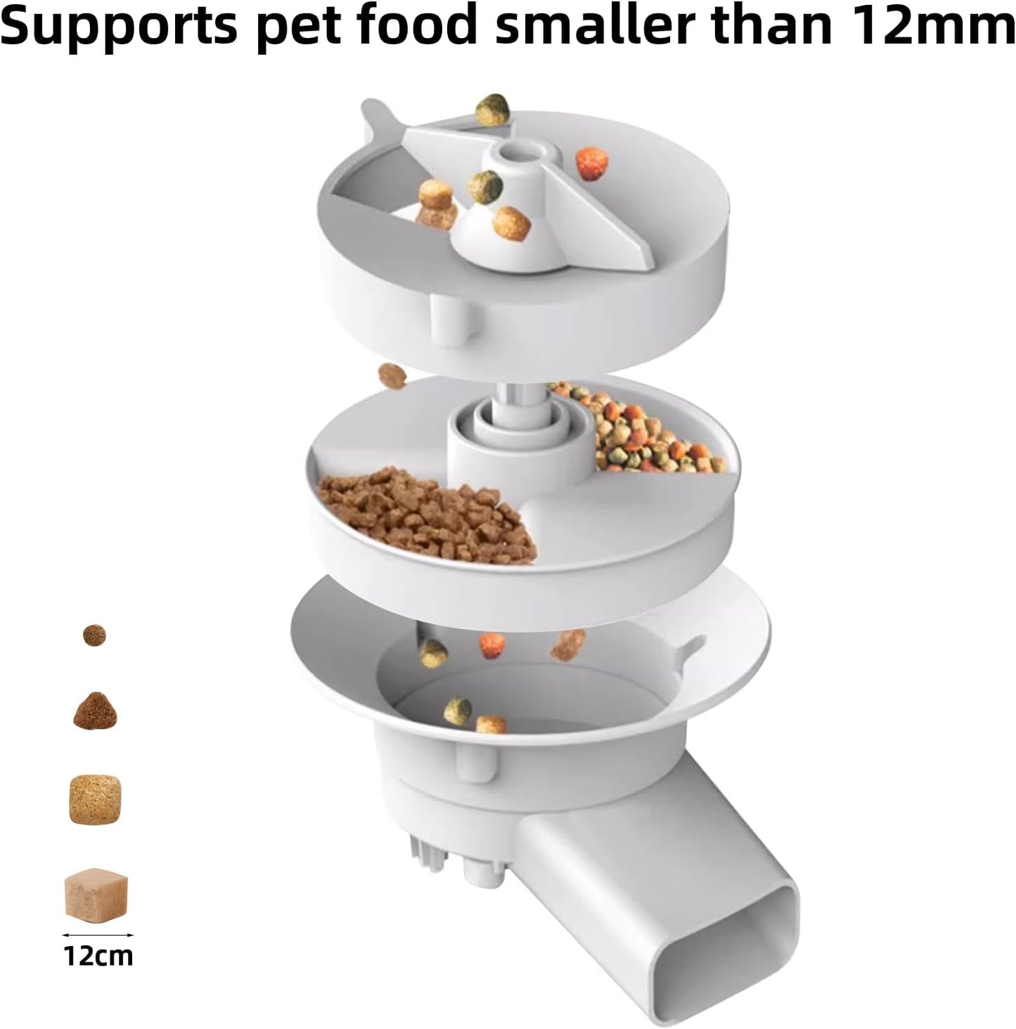 Dispensador Automatico WIFI Para Mascotas Perros y Gatos