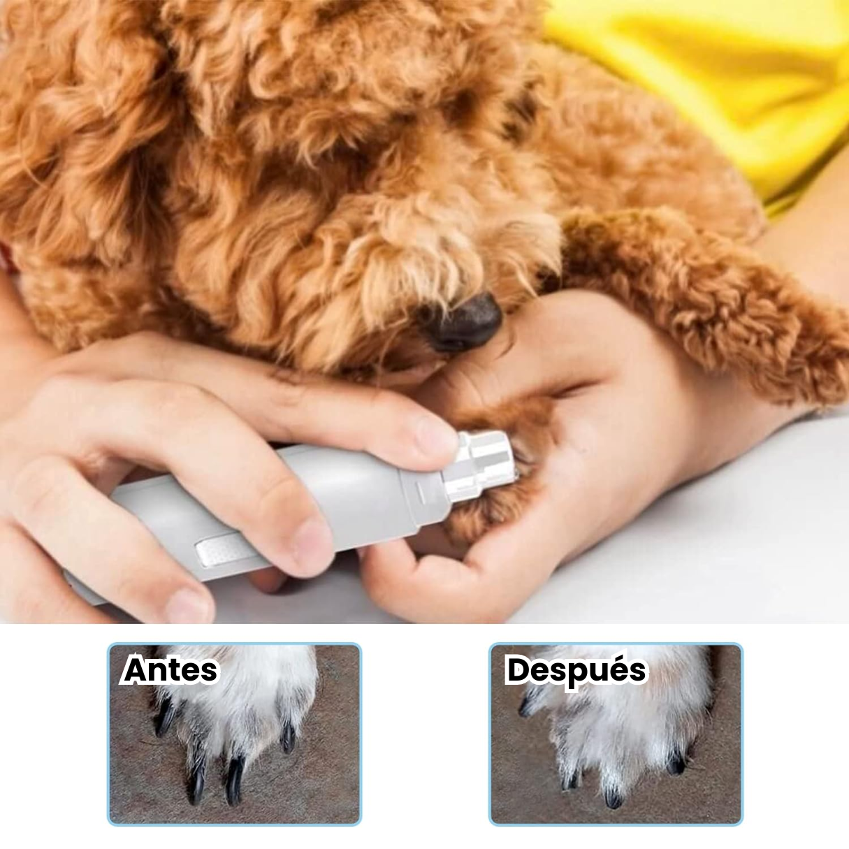 Corta Uñas Pulidor Eléctrico Para Gatos Y Perros