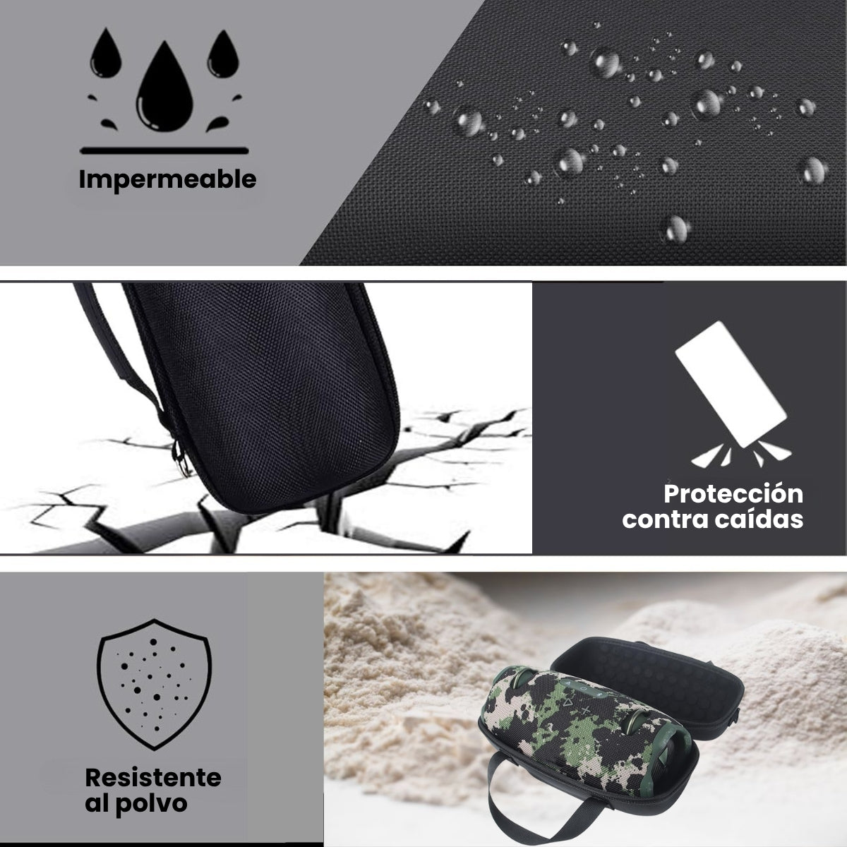 JBL Xtreme 4 Estuche Forro Rigido Impermeable A La Medida