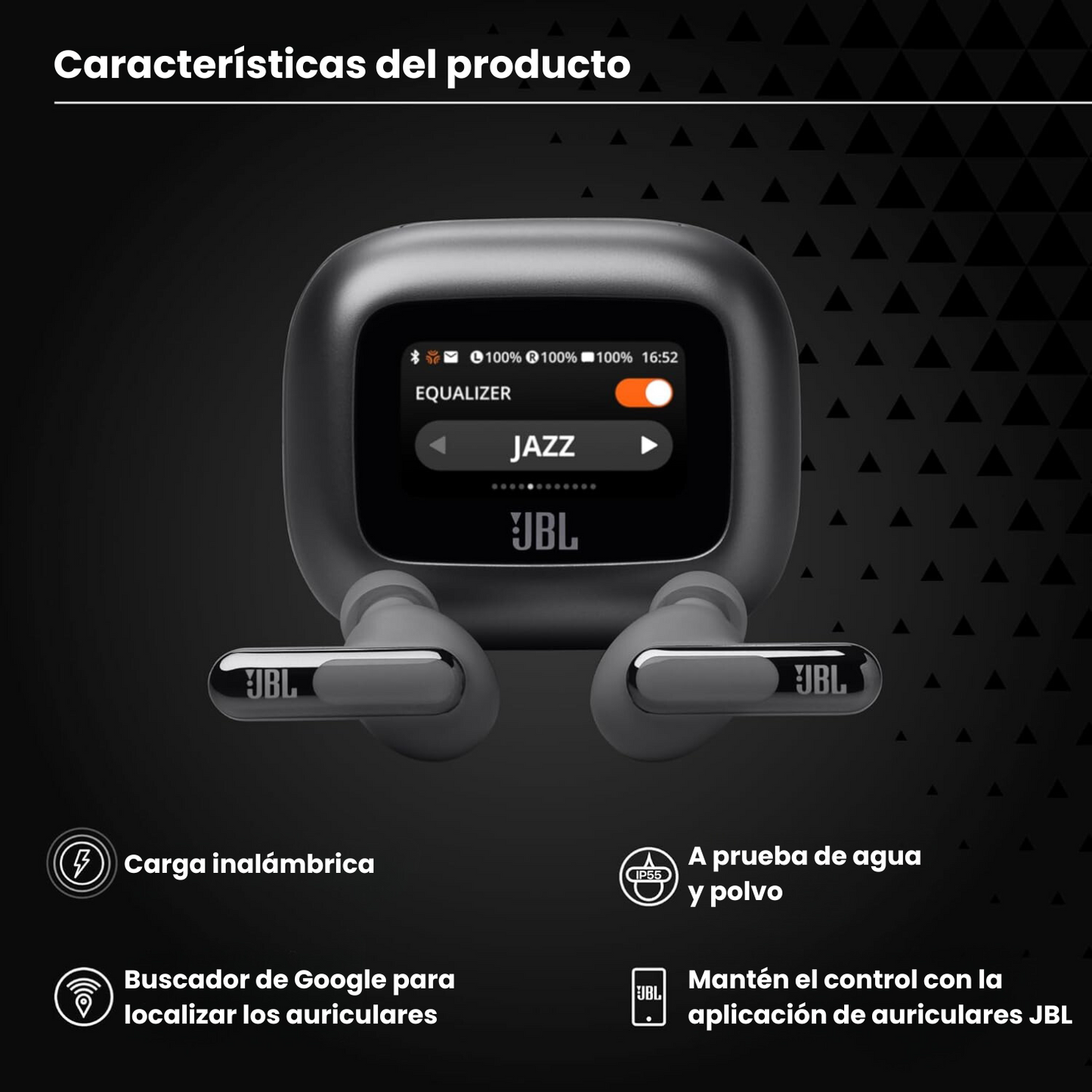 JBL Live Beam 3 True Negros Con ANC
