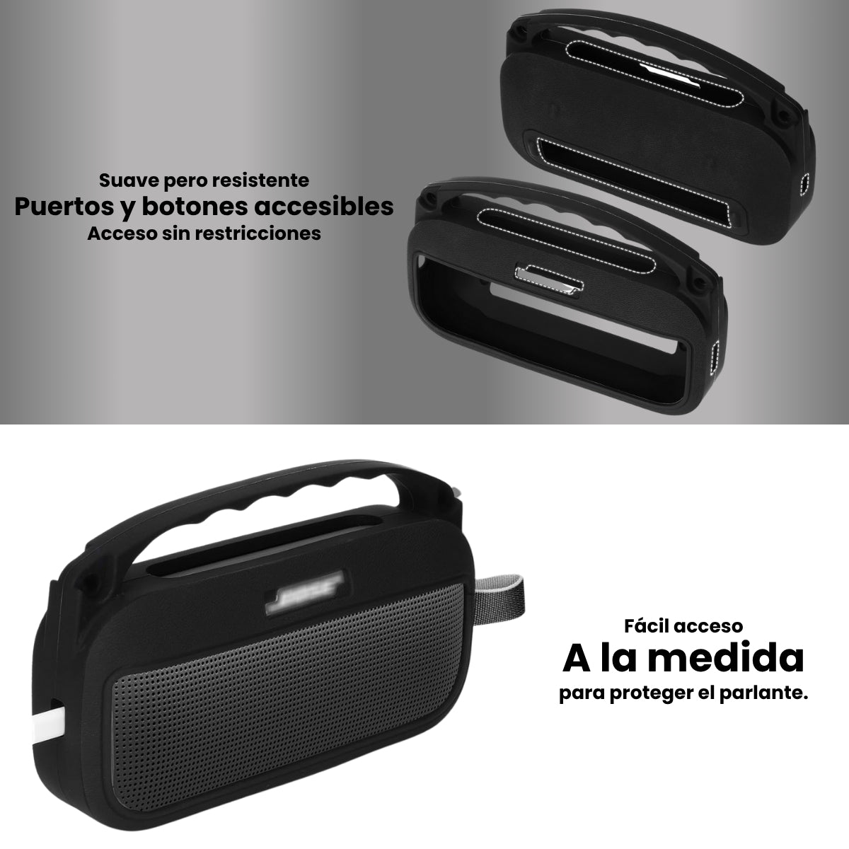 Silicona Bose Soundlink Flex 2 Gen Y Correa Para Transportar