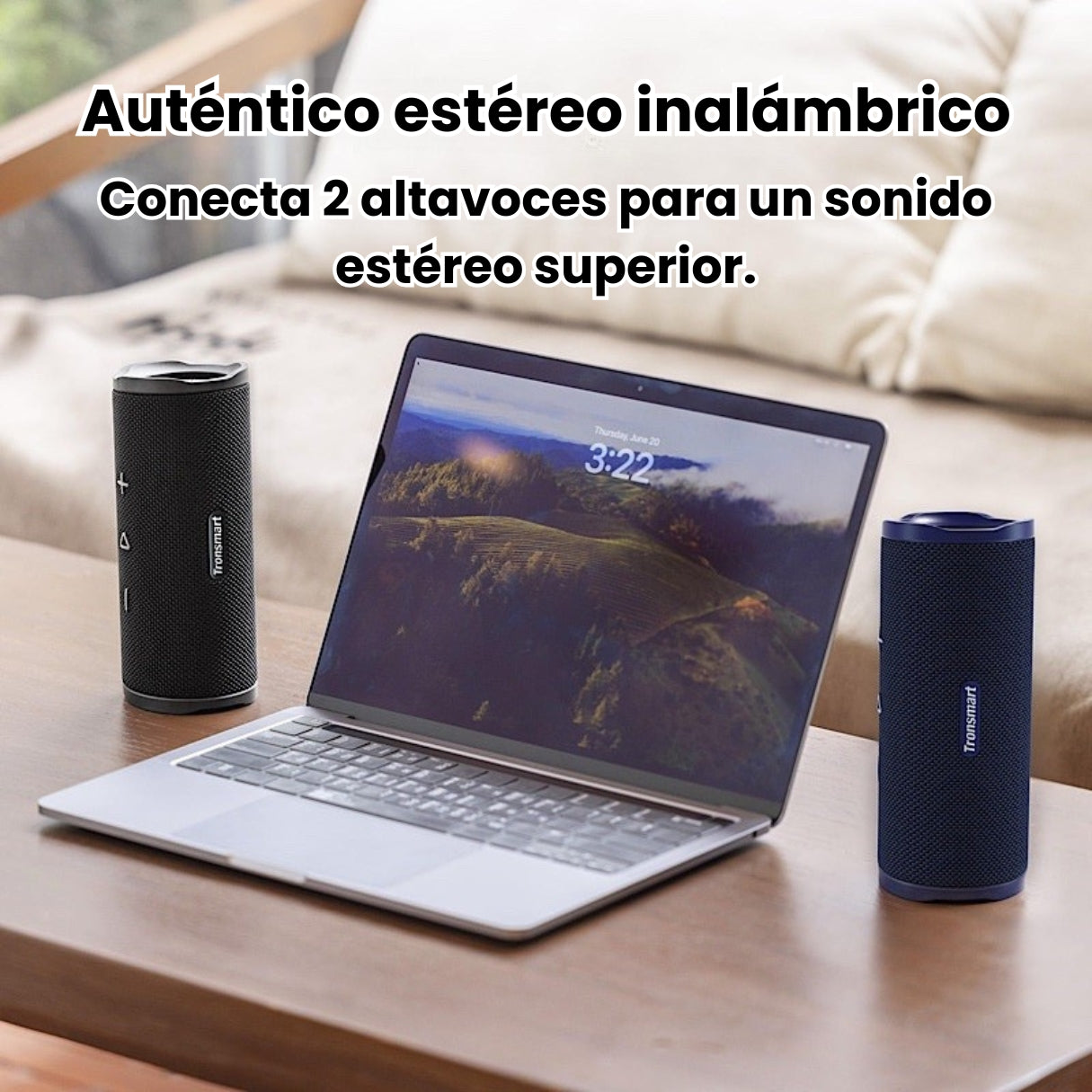 Tronsmart Mirtune C3 Parlante Bluetooth Impermeable 12 Horas