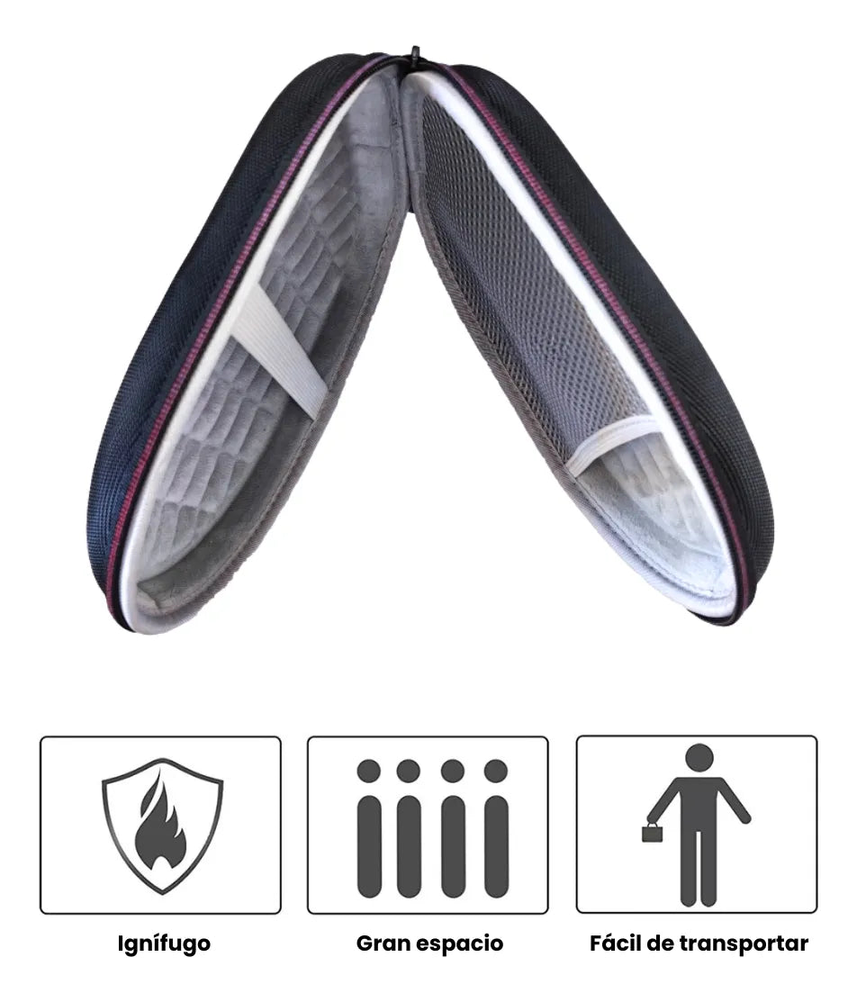 Estuche Rígido Para Auriculares Funda Transporte Audifonos