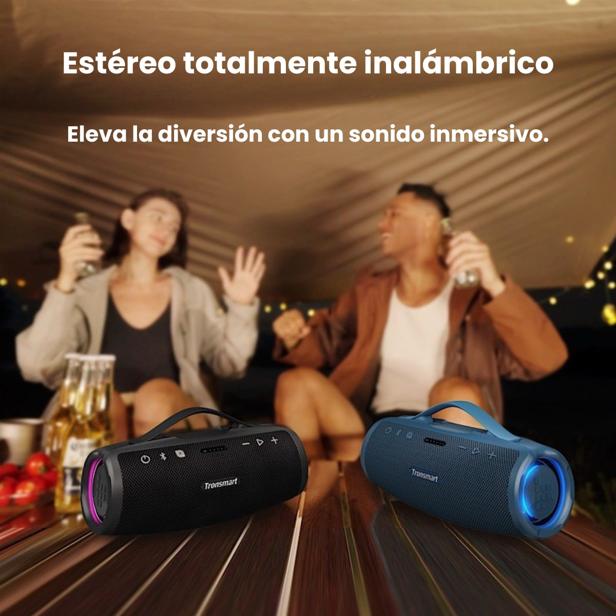 Tronsmart Mirtune S100 Parlante Bluetooth Impermeable 20 Hrs
