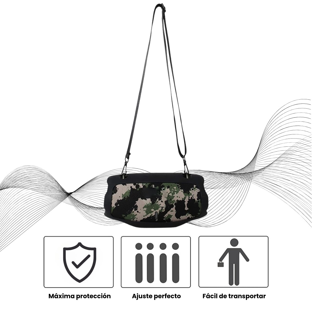Funda De Silicona Jbl Xtreme 4 Forro Protector Resistente