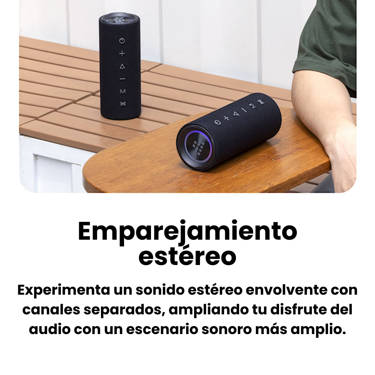 Tronsmart Mirtune C2 Parlante Bluetooth 24w Ipx7 5.3 Negro