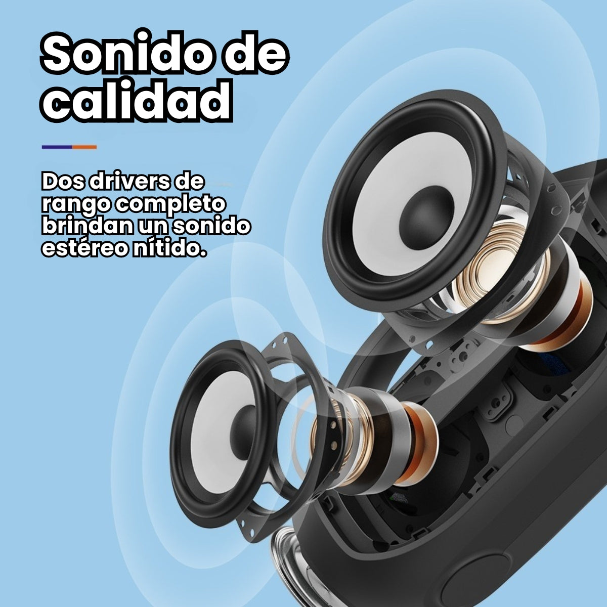 Tronsmart Bang Se Parlante Bluetooth Portatil Ipx6 Led