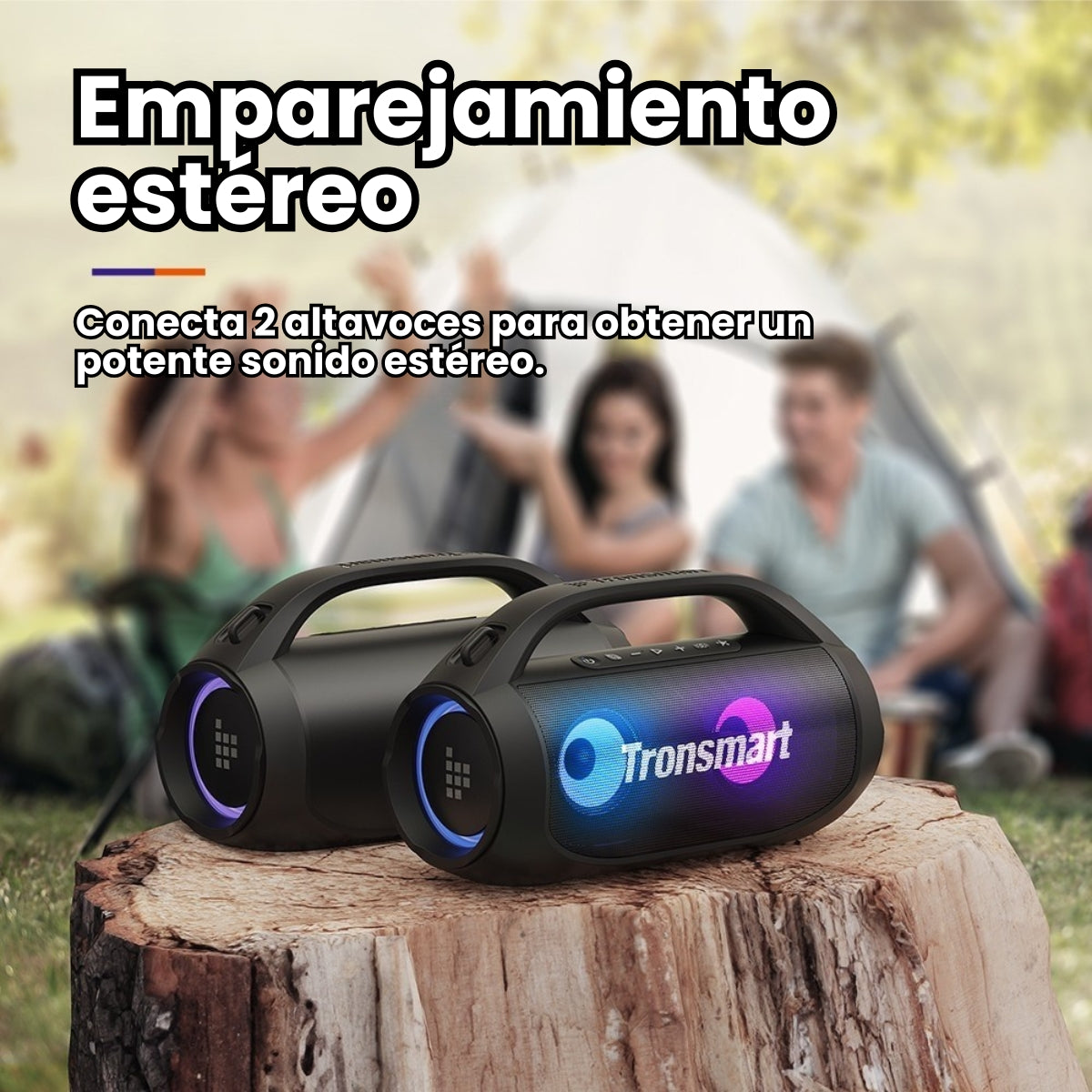 Tronsmart Bang Se Parlante Bluetooth Portatil Ipx6 Led