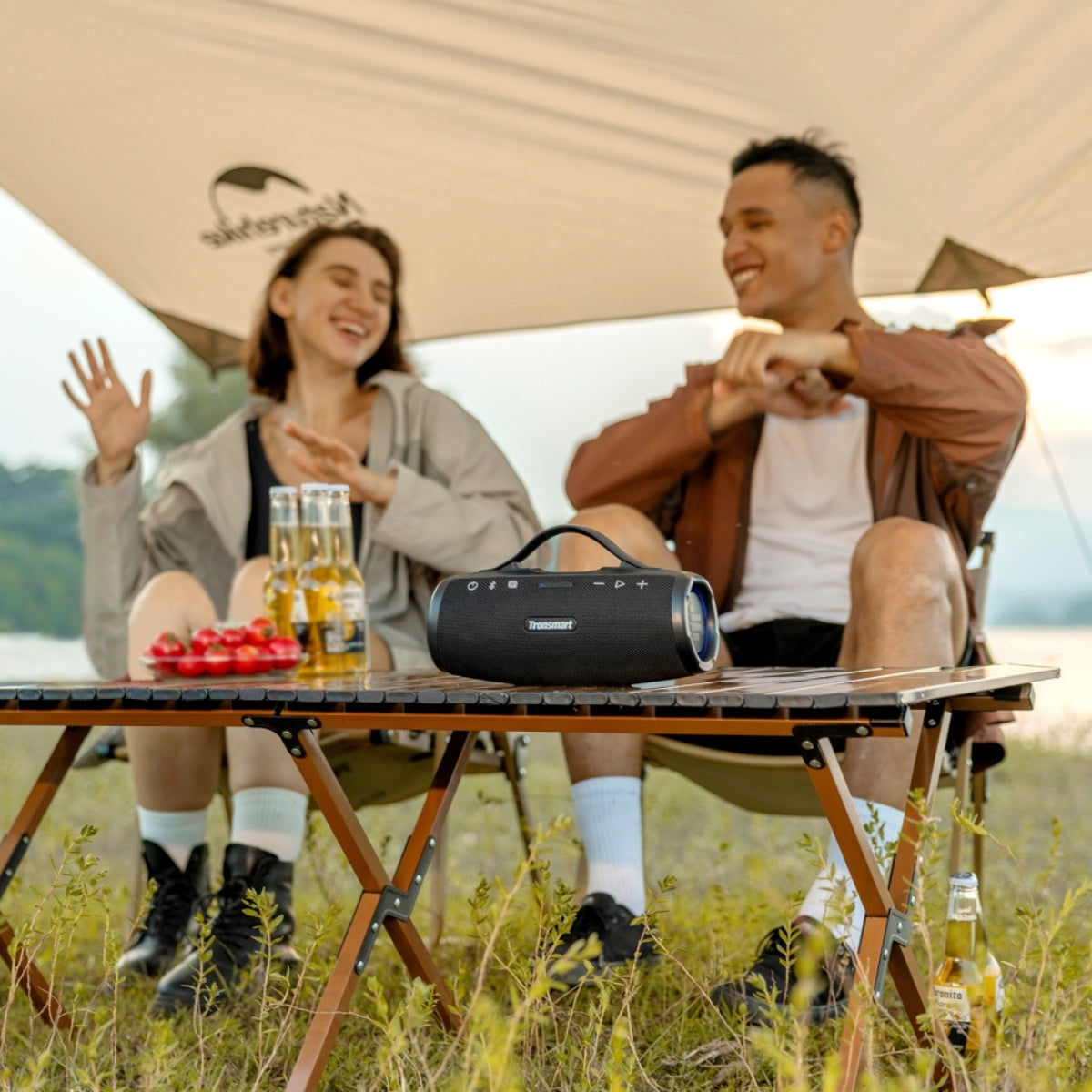 Tronsmart Mirtune S100 Parlante Bluetooth Impermeable 20 Hrs