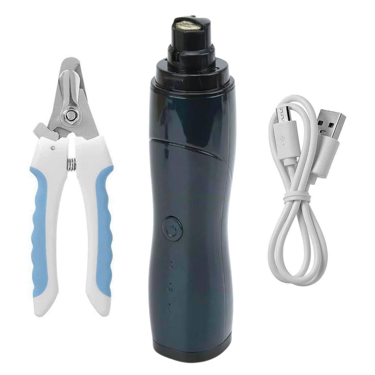 Kit Corta Uñas Y Limador Recargable Mascotas Perros y Gatos