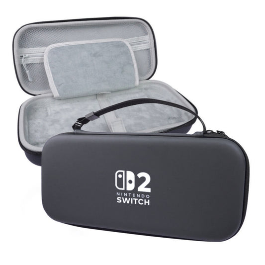 Nintendo Switch 2 Estuche Rigido Con Ranuras Para Juegos Negro