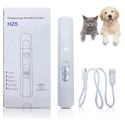 Corta Uñas Pulidor Eléctrico Para Gatos Y Perros