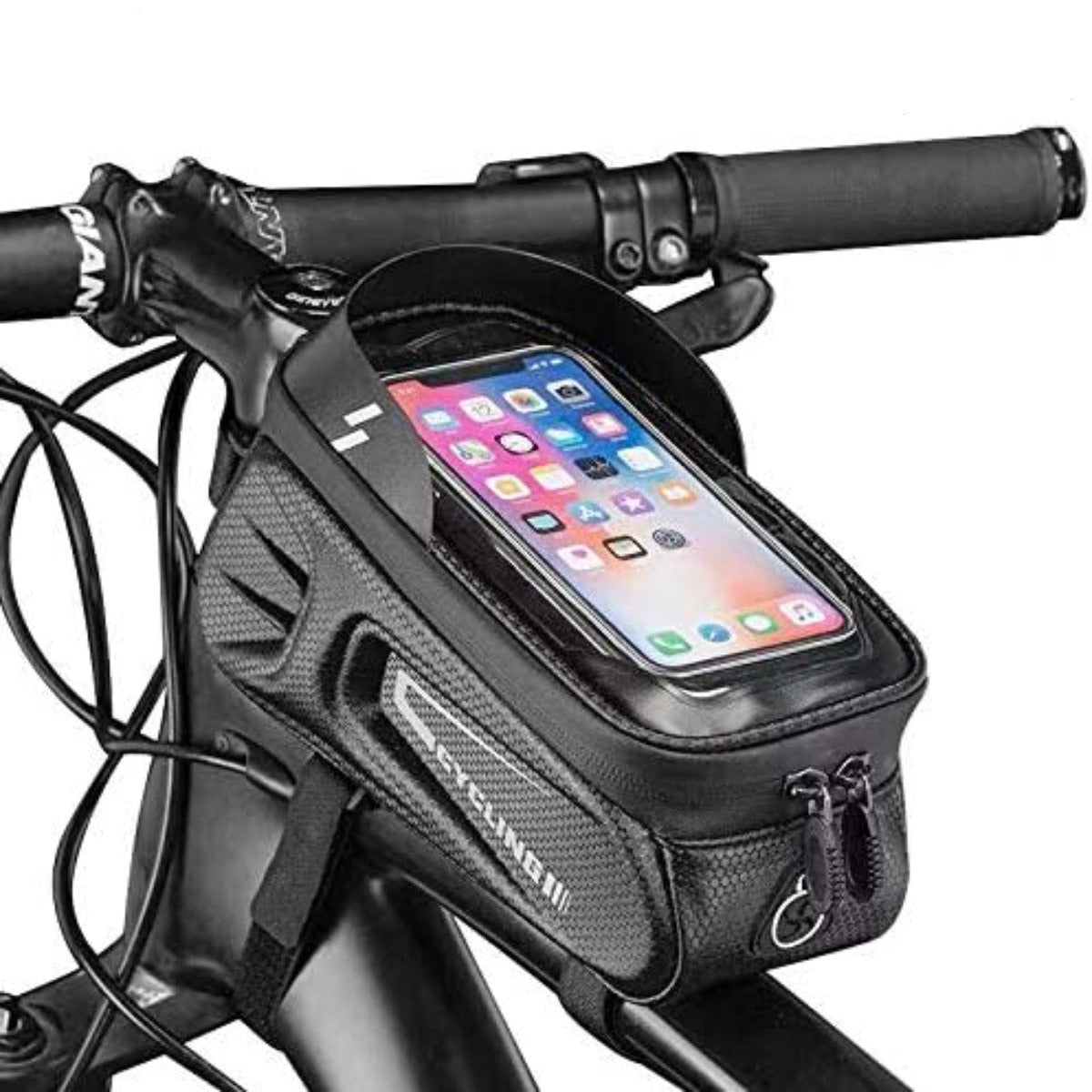 Soporte De Celular Con Estuche Para Accesorios De Bicicleta