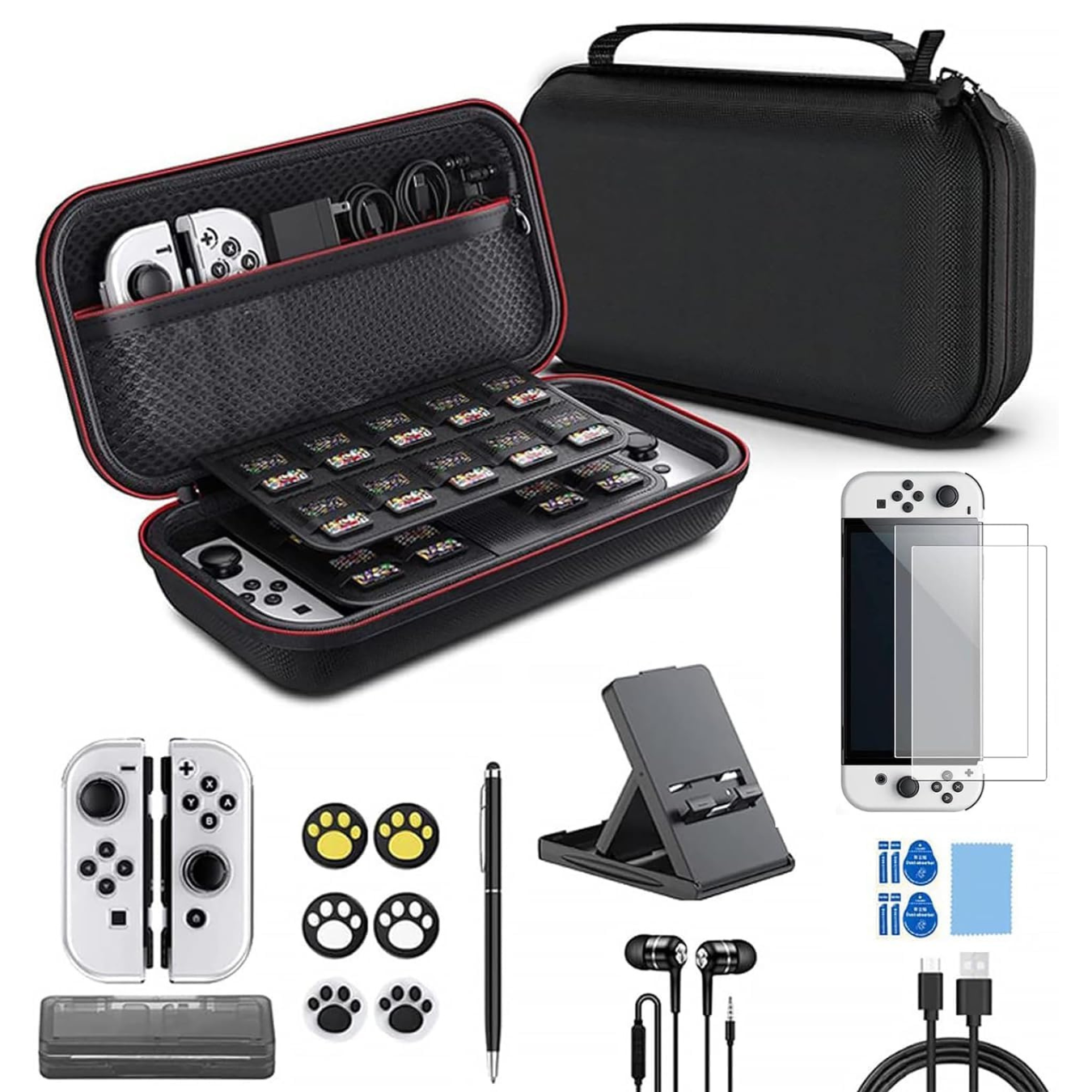 Kit Estuche Nintendo Switch Oled