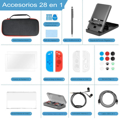 Kit Estuche Nintendo Switch Oled