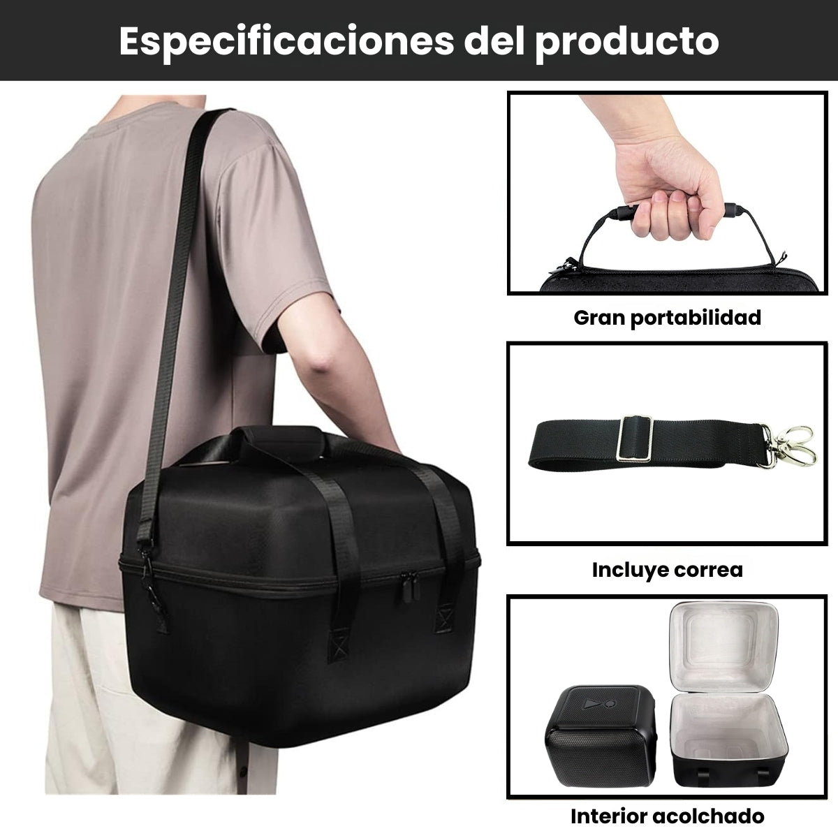 Estuche Rígido Party Box Encore Essencial Forro Impermeable