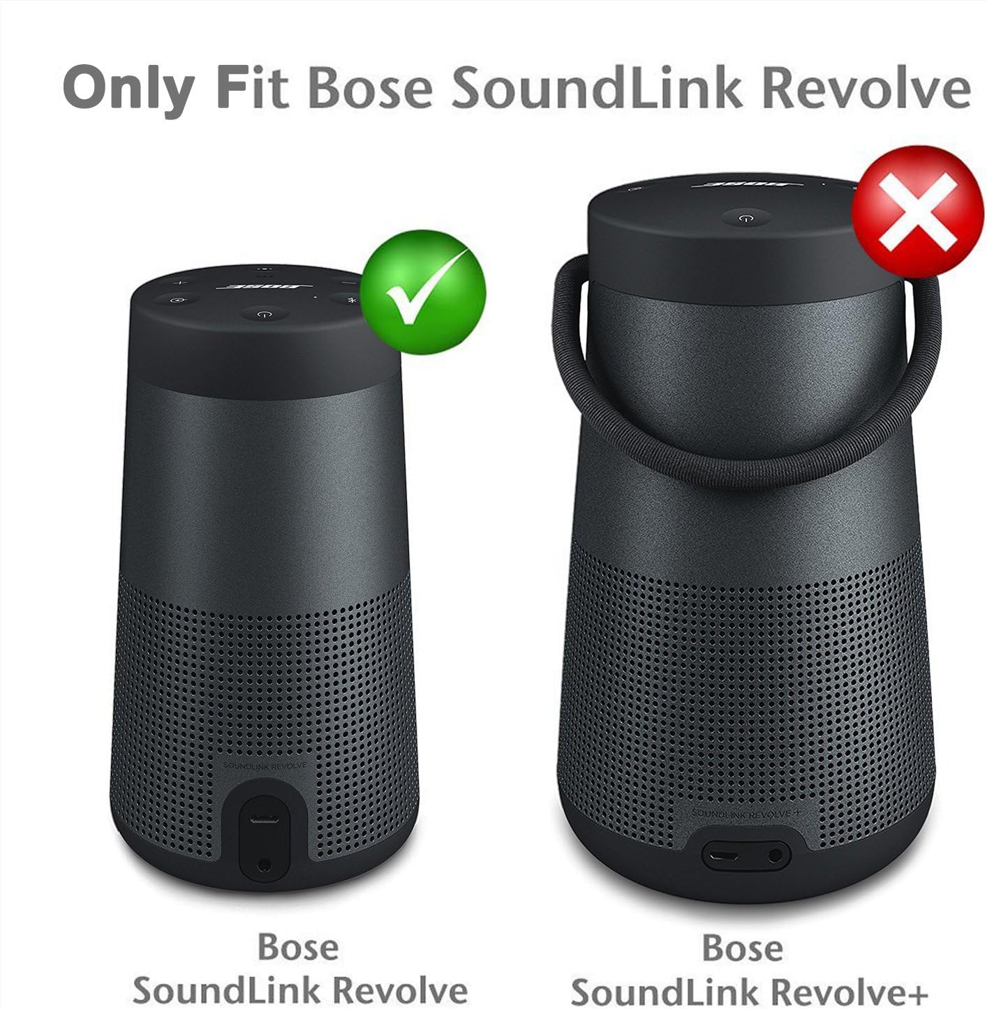 Bose Soundlink Revolve Estuche Rígido Impermeable Protector