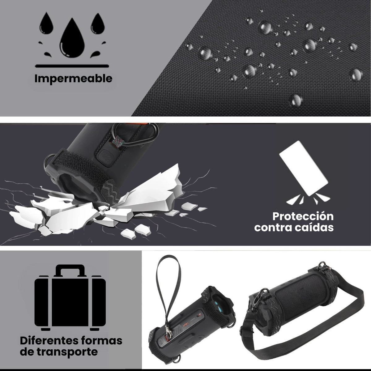 JBL Flip 7 Silicona con Correa