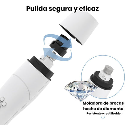 Kit Corta Uñas Y Limador Recargable Mascotas Perros y Gatos