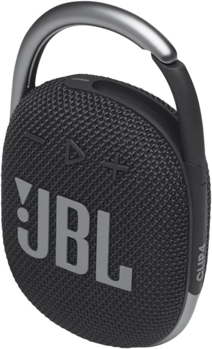 JBL Clip 4 Altavoz Portátil Negro Con Bluetooth Y Clip 110v