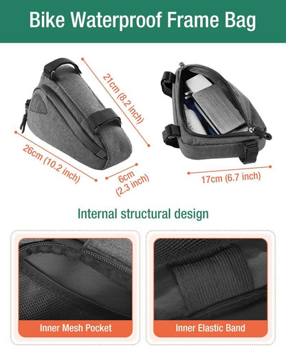 Bolsa Funda Impermeable Para Marco Bicicleta Accesorios