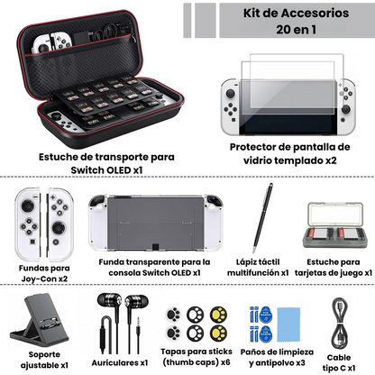 Kit Estuche Nintendo Switch Oled