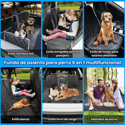 Funda Forro Asiento Carro Protector Silla Auto Mascota Perro