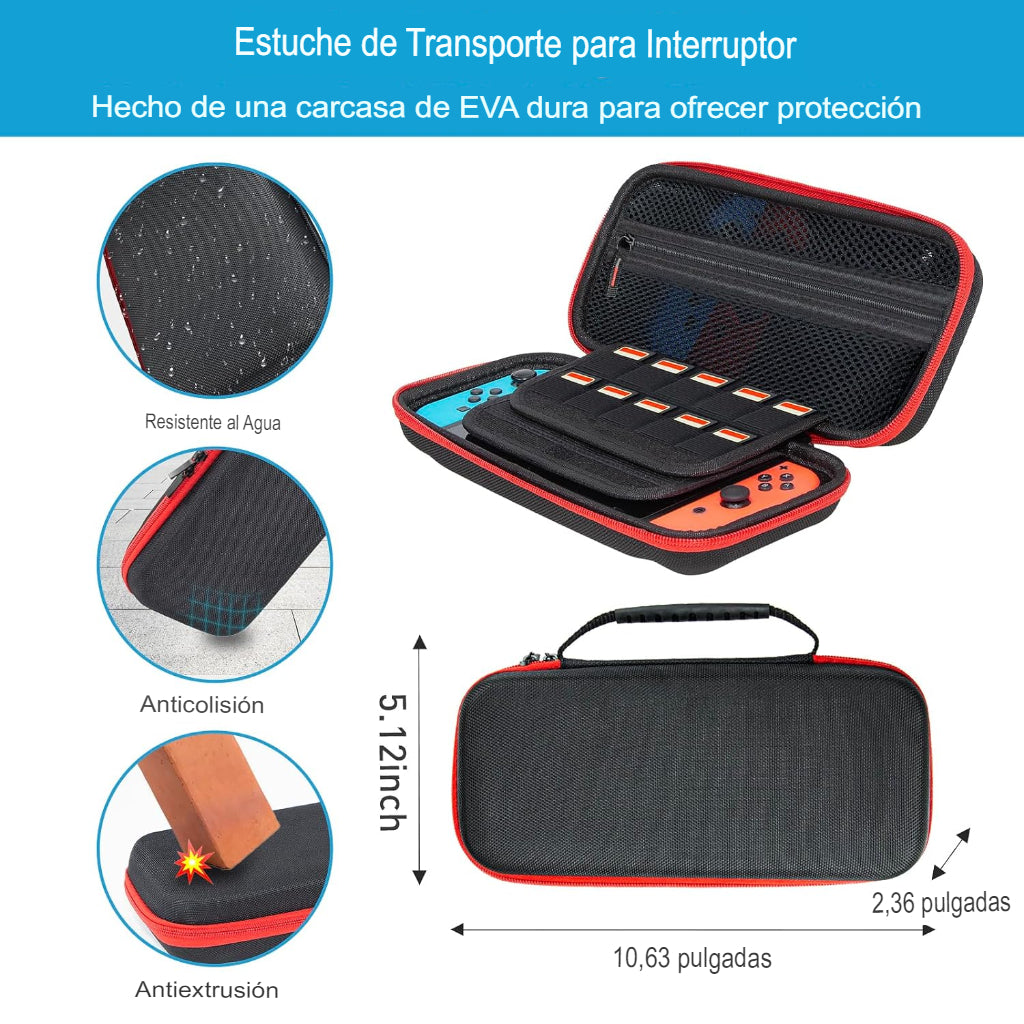 Kit Estuche Nintendo Switch Oled