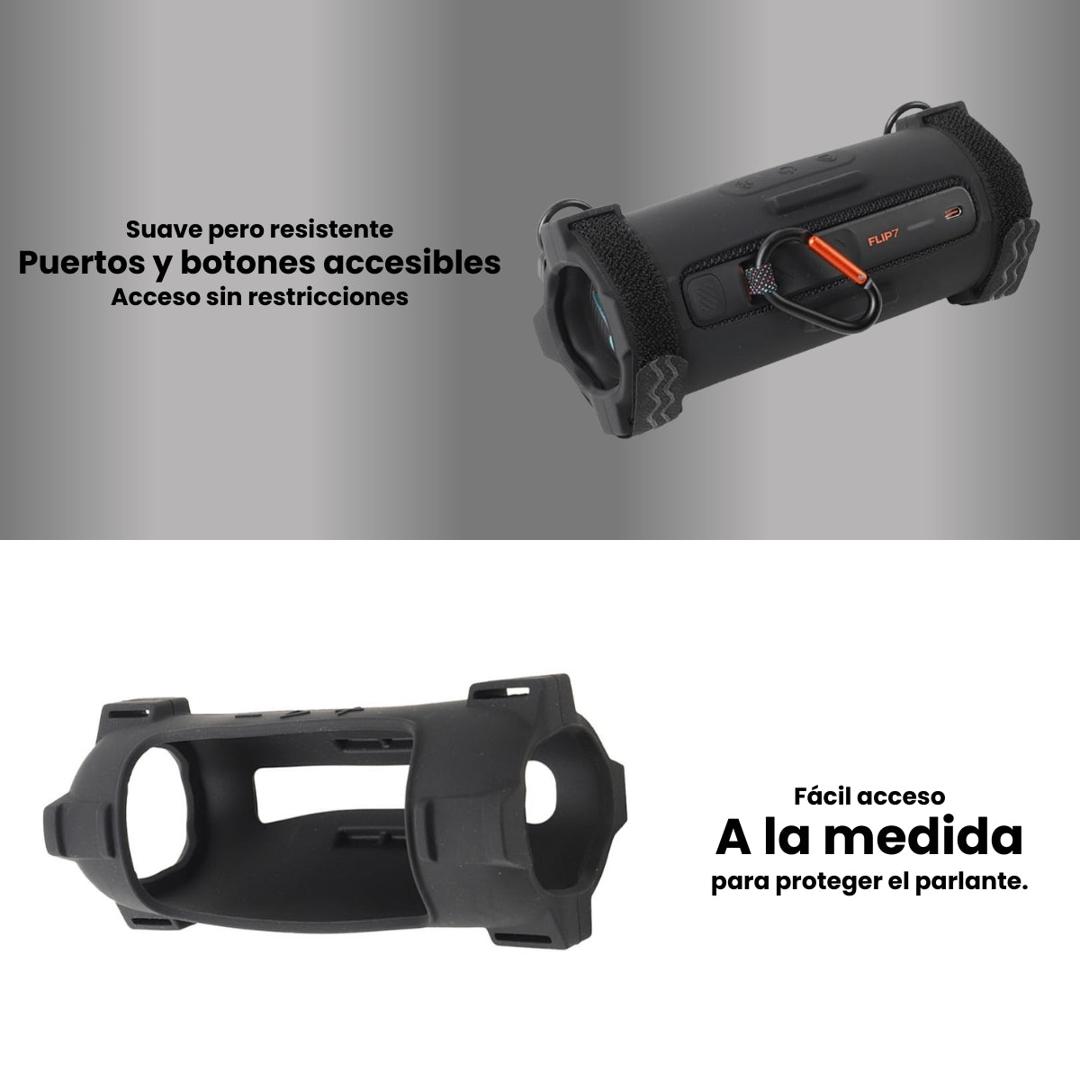 JBL Flip 7 Silicona con Correa