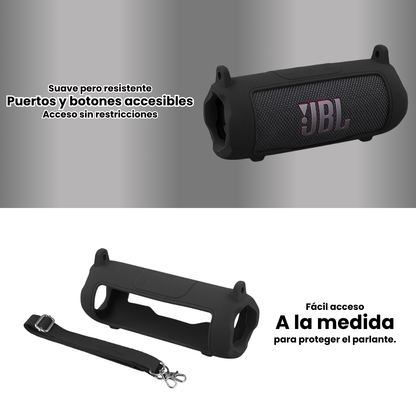 Silicona Jbl Flip 7 Funda Protectora Colgar Y Transportar