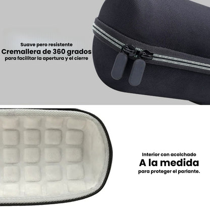 Estuche Jbl Charge 6 Rígido Protector Impermeable Con Correa