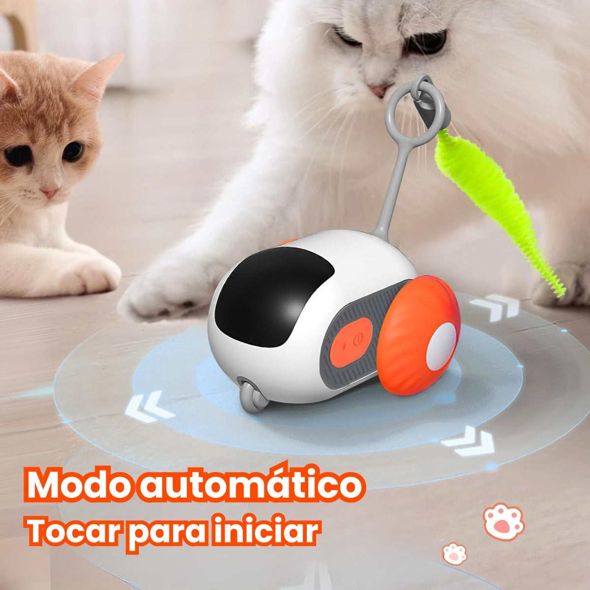 Juguete Inteligente Eléctrico Para Gato Con Control