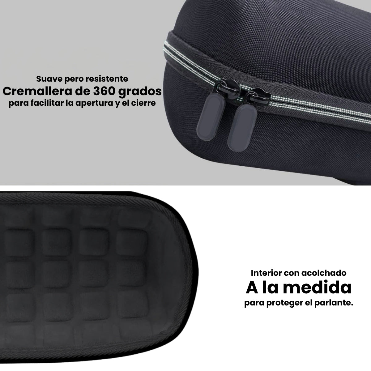 Estuche Jbl Charge 6 Rígido Protector Impermeable Con Correa