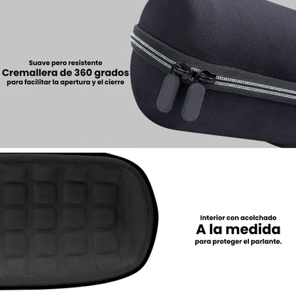 Estuche Jbl Charge 6 Rígido Protector Impermeable Con Correa