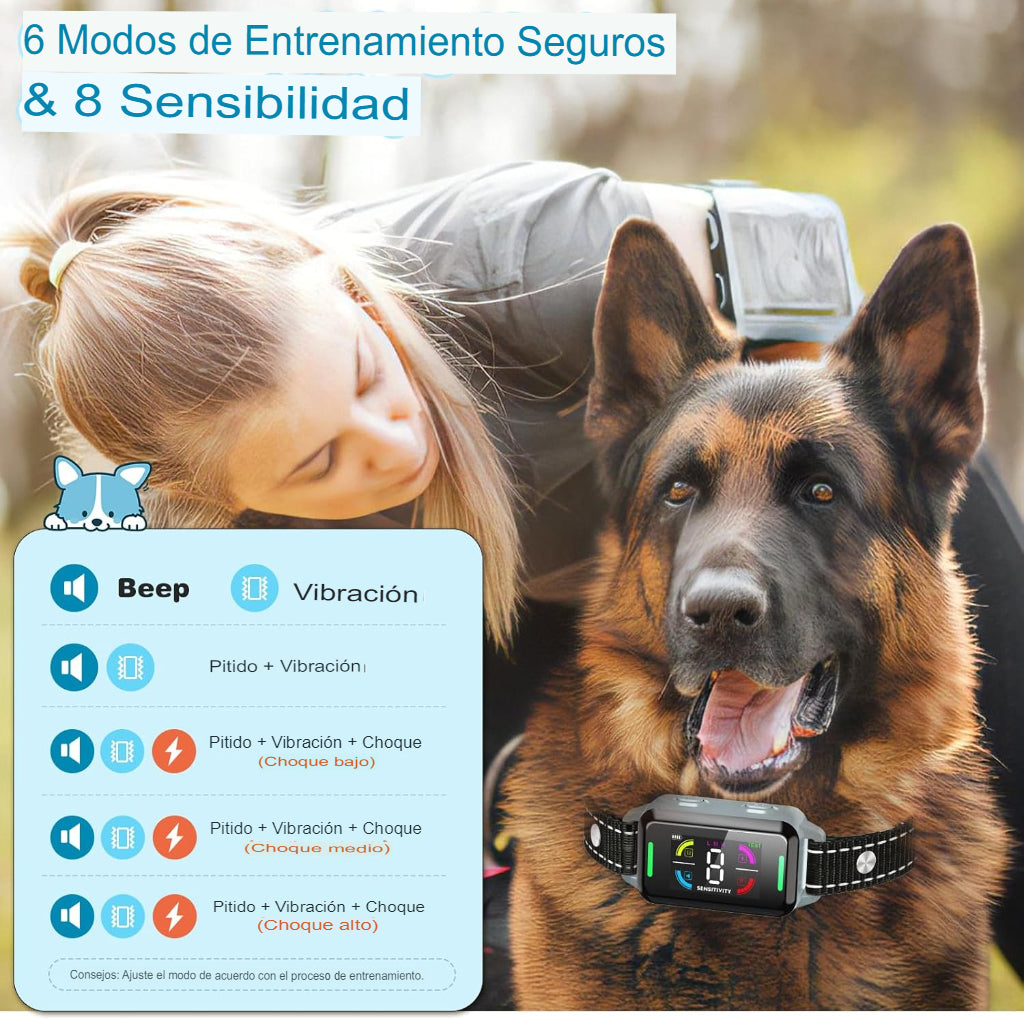 Collar Anti Ladridos De Entrenamiento para Perros