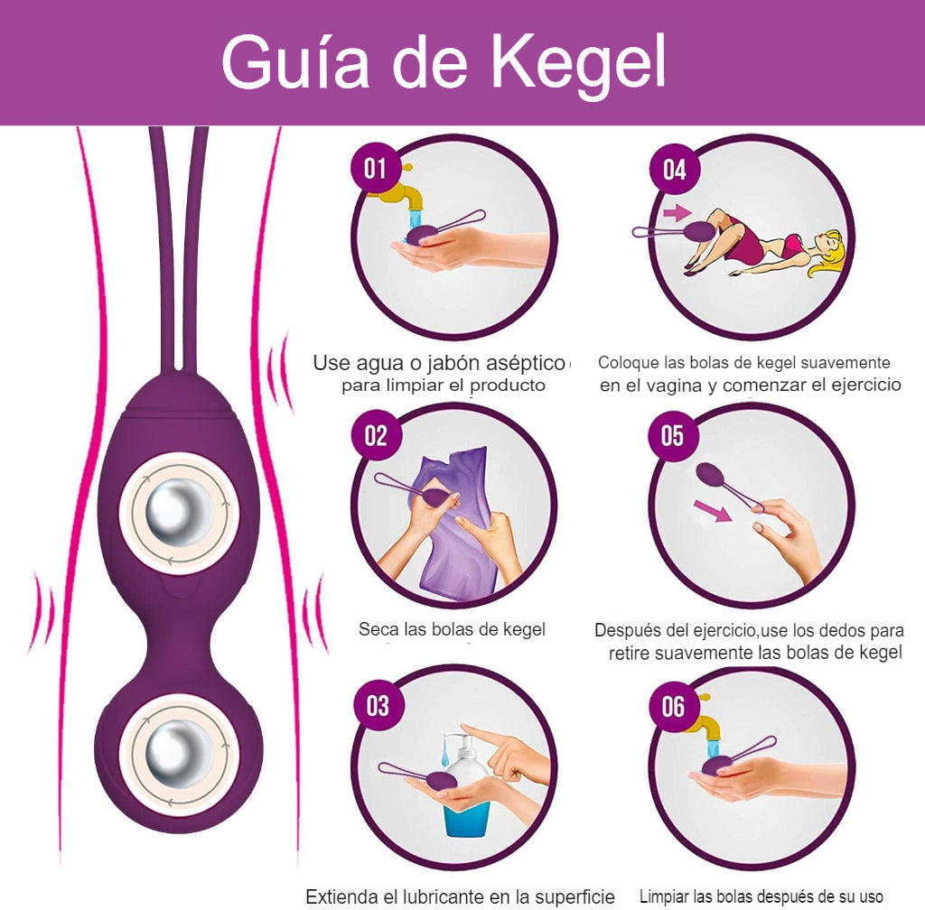 Kit Pesas Kegel con Pesos Graduales