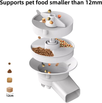 Dispensador Automatico WIFI Para Mascotas Perros y Gatos