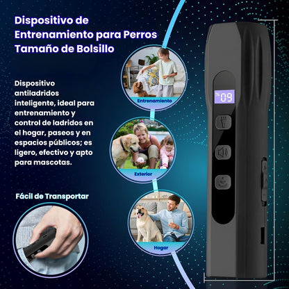 Dispositivo Ultrasónico Entrenador Y Ahuyentador De Perros