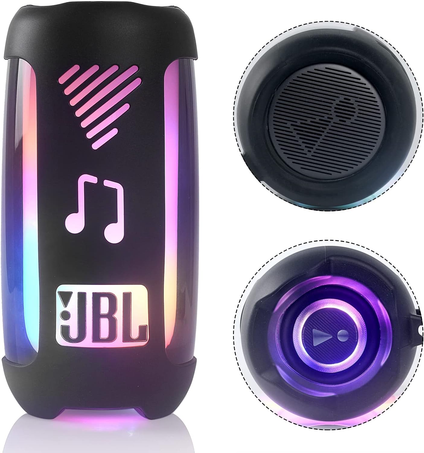 JBL Pulse 5 Funda Silicona Y Correa Para Colgar/transportar