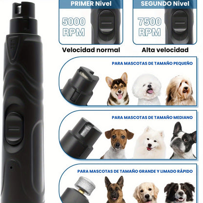 Corta Uñas Lima Electrica Recargable